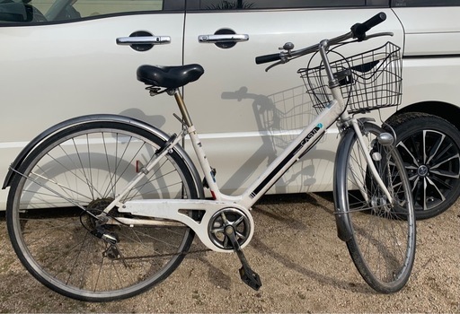 自転車27インチ6段変速LEDライト