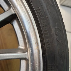 アルミ夏タイヤ4本セットの画像