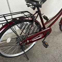 ３J242　小さいホームサイクル　２４サイズ　★自転車専門店の中古車です★　【消費税込み・防犯登録６００円込みの画像