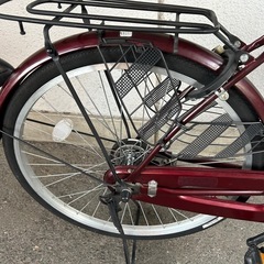 ３J242　小さいホームサイクル　２４サイズ　★自転車専門店の中古車です★　【消費税込み・防犯登録６００円込みの画像
