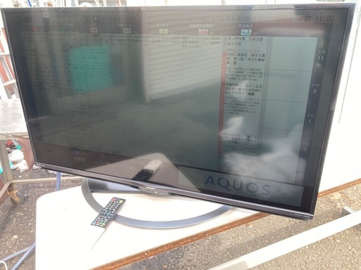 シャープ　18年　45型　4K対応　液晶テレビ　写りも良い