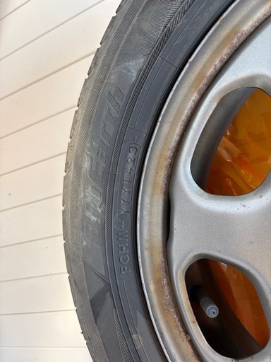 夏タイヤホイールセット165/60R15