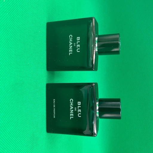 50ml×2本セット　BLUE DE CHANEL  (ブルー ドゥ シャネル)　中古品