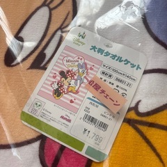 大判タオルケット　お昼寝タオルの画像