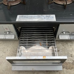 ノーリツ ガスコンロ ガステーブル　都市ガス　NG80QVM の画像