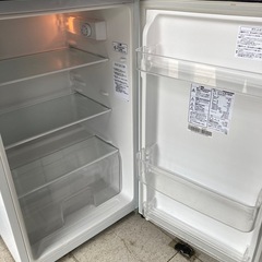 ハイセンス 【右開き】120L 2ドアノンフロン冷蔵庫 エディオンオリジナル ホワイト HR-B1201 リサイクルショップ宮崎屋　住吉店26.3.24の画像