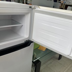 ハイセンス 【右開き】120L 2ドアノンフロン冷蔵庫 エディオンオリジナル ホワイト HR-B1201 リサイクルショップ宮崎屋　住吉店26.3.24の画像