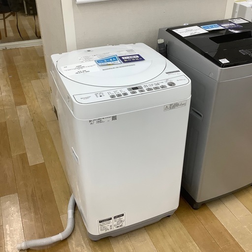 [トレファクラパーク岸和田店]2018年製　全自動洗濯機　SHARP (6ヶ月保証付)