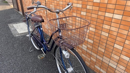 中古整備品　試乗できます　27インチオートライト　自転車