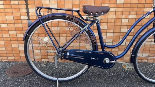 中古整備品　試乗できます　27インチオートライト　自転車