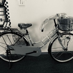 🉐新車🉐軽快車 26インチ オートライト 6段変速の画像