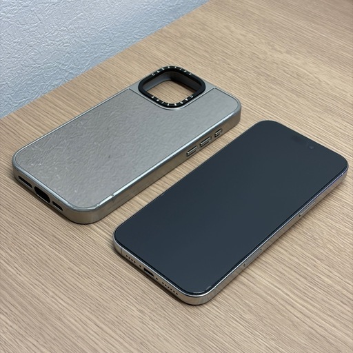 即発送　美品　国内版　フィルム casetify ケース付　iPhone 16 Pro max ホワイト　SIMフリー