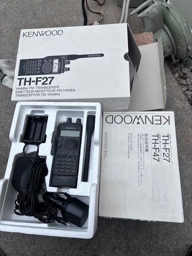 KENWOOD TH-F27 FMトランシーバー 144MHz