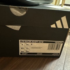 新品　アディダス　adidas シューズ　ブラック 26cm H04296の画像