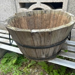 木製ガーデニングプランター　　　7個　おまけありの画像