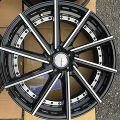 【希少格安】20インチ アネーロ コラソン クロノスト ホイールのみ4本の画像