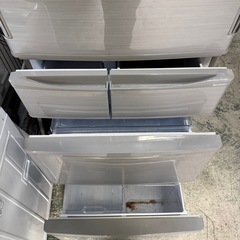 SHARP プラズマクラスター 冷蔵庫 SJ-XW44B-S 430L 2016年製の画像