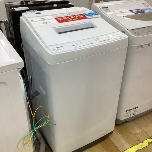 [トレファクラパーク岸和田店]2025年製　全自動洗濯機　HITACHI (1年保証付)