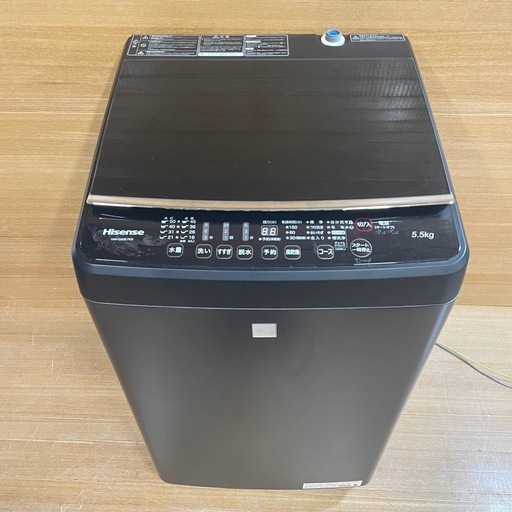 【k36洗濯機】HW-G55E7KK ハイセンス