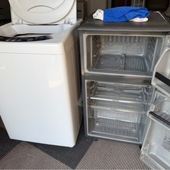 【爆安1000円】冷蔵庫・洗濯機セット！本日取り外し・動作確認済み（仙台市若林区）の画像