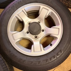 ジムニー純正タイヤホイールセットの画像