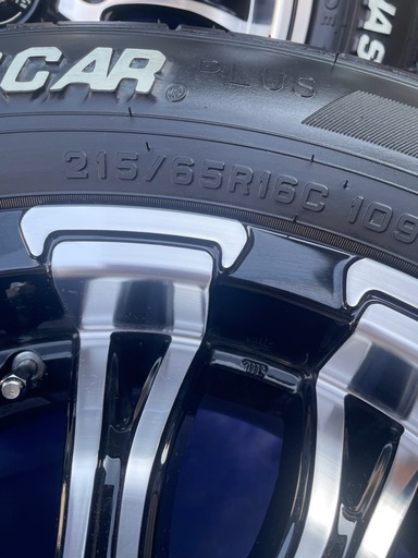 ?ハイエース?タイヤ9分山&ホイール4本セット【オマケ.写真❺】新品のステップエイト 脚立 はしご 8変化 