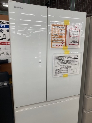 【東芝】 【GR-T6000FK】　6ドア冷蔵庫 東芝】 【GR-T6000FK】 6ドア冷蔵庫