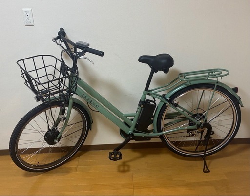 「新古品」電動自転車　26インチ