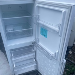 ハイアール2022年2ドア冷蔵庫148Lの画像