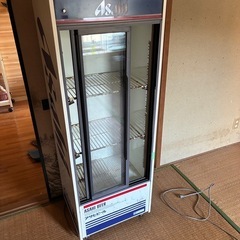 冷蔵庫　ショーケース　アサヒの画像