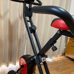 フィットネスバイク　　　背もたれ付きの画像