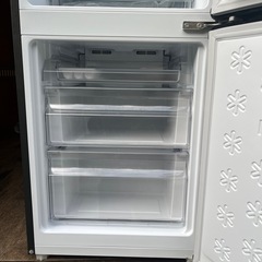 2021年製 Haier 冷蔵庫 148L JR-XP2NF148F 2ドア ステンレス調の画像