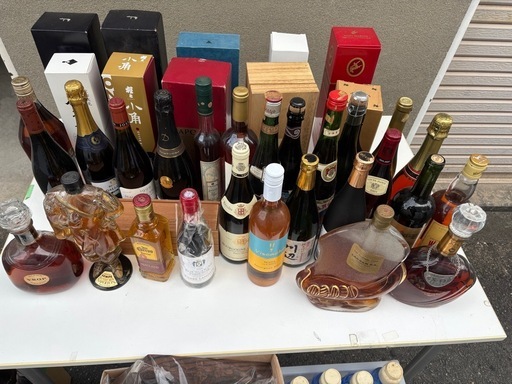 大量まとめ　　　洋酒、日本酒まとめ
