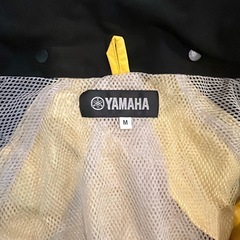 YAMAHA ヤマハ　バイク　レインスーツ　Mサイズの画像