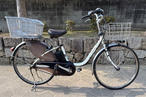 電動アシスト自転車　Panasonic　パナソニック　ビビDX　26インチ 3段変速　16Ah　