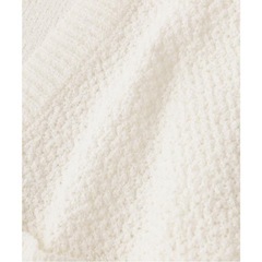 NATURAL BEAUTY BASIC（ナチュラルビューティーベーシック）  ラメツイードアンサンブル  ホワイト フリーサイズの画像