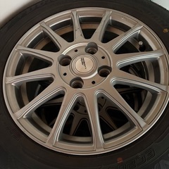 まだまだ溝あり！ノーマルタイヤホイールセット 175 70R14の画像