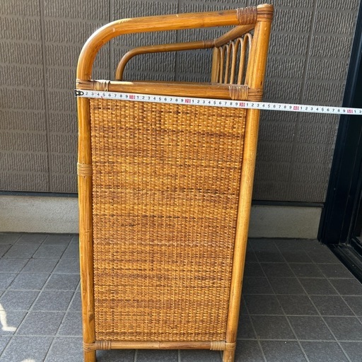 ラタン製引き出しラック