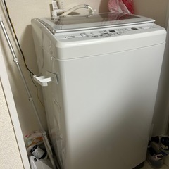 ★決まりました★洗濯機 7kg AQUAの画像