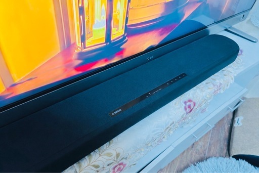 LG 55インチ液晶テレビ＋YAMAHAサウンドバーセット