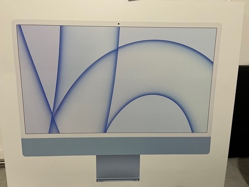 【美品】iMac 24インチ M1（2021）ブルー 8GB/256GB フルセット＋純正アクセサリ追加あり