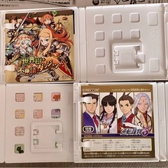 中古3DS３本セット(箱・説明書のみ・ソフトはありません)　世界樹と不思議のダンジョン・牧場物語等 の画像
