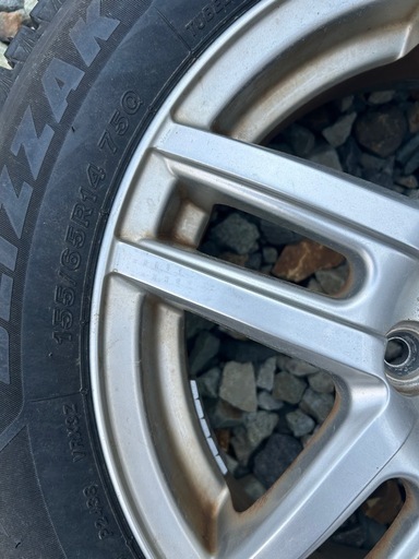 155/65r14  軽自動車　冬タイヤ