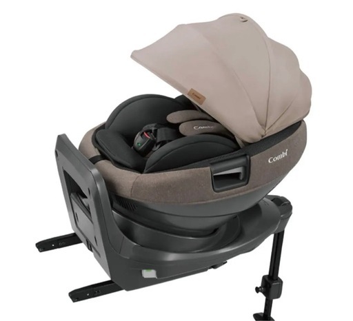 【お値下中】combi チャイルドシート　THE S ISOFIX ベージュ