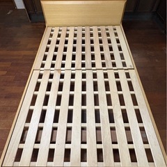 シングルベッドフレーム　美品の画像