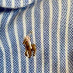 Ralph Lauren ストライプ ワンピース 80cm インナーパンツ付きの画像