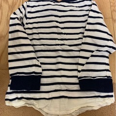子供服20  長袖　長袖Tシャツ　95サイズ　ボーダー柄の画像