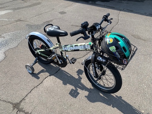 自転車　子供用　ハマー　値下げしました
