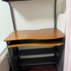 パソコンデスク　学習デスク　椅子セットの画像