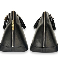 【美品】ルイヴィトン　エピ　アルマ　ハンドバッグ　ブラック　黒　1003の画像